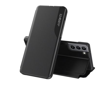Funda para Samsung Galaxy S22 Plus HURTEL Piel Sintética Negro