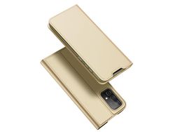 Funda para Samsung Galaxy A73 DUX DUCIS Piel Sintética Dorado