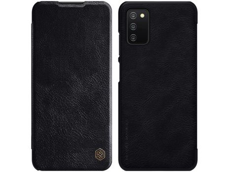 Funda para Samsung Galaxy A03S NILLKIN Piel Sintética Negro