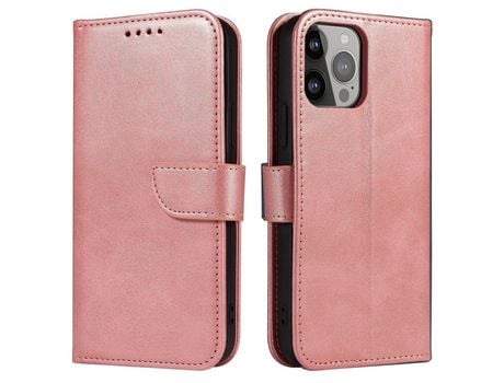 Funda para Xiaomi Redmi K40 Pro+ y K40 Pro y K40 y Poco F3 y Mi 11I HURTEL Magnética Rosa
