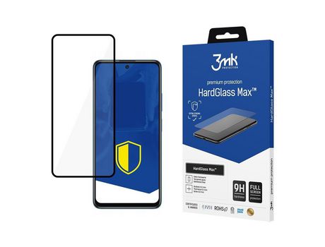 Película Cristal para Xiaomi Poco M4 Pro 5G Negro 3Mk Hardglass Max™