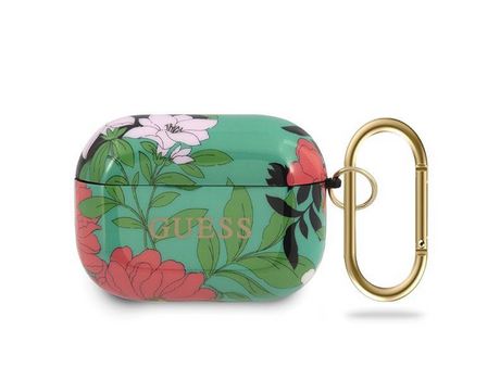 Funda GUESS Guacaptpubkfl01 Airpods Pro Verde / Verde N.1 Flower Collection