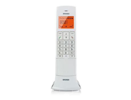 BRONDI Lemure Teléfono DECT Identificador de llamadas Blanco