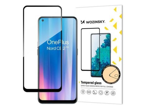 Película Cristal Templado para para Oneplus Nord Ce 2 5G Negro