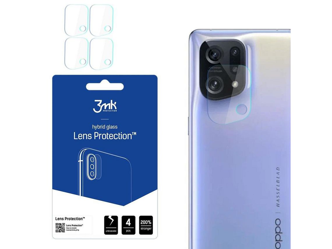 Película Cámara Oppo Find X5 3Mk Lens Protection