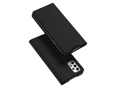Funda Couro Sintético DUX DUCIS Skin Pro para Samsung Galaxy A53 5G Negro