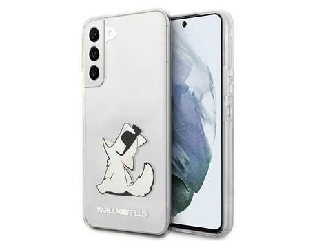 Funda KARL LAGERFELD Klhcs22Mcfnrc S22 + S906 Transparente Choupette Eat