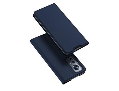 Funda para Xiaomi 12 y 12X DUX DUCIS Piel Sintética Azul