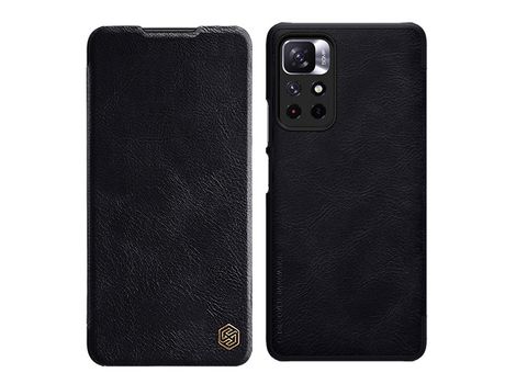 Funda para Xiaomi Poco M4 Pro 5G NILLKIN Piel Sintética Negro