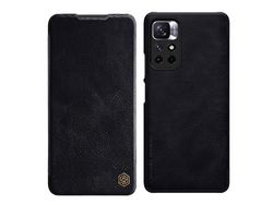 Funda para Xiaomi Poco M4 Pro 5G NILLKIN Piel Sintética Negro