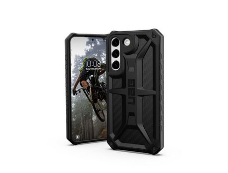 Funda Urban Armor Gear Monarch para Samsung S22 Plus 5G Fibra de Carbono