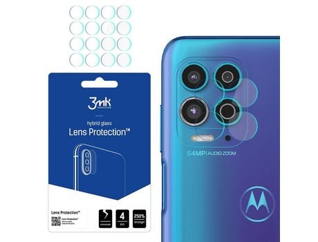 Película Cámara Motorola Moto G100 5G 3Mk Cristal Templado para Transparente