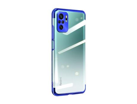 Funda para Xiaomi Redmi Note 10 5G y Poco M3 Pro HURTEL Silicona slim Azul