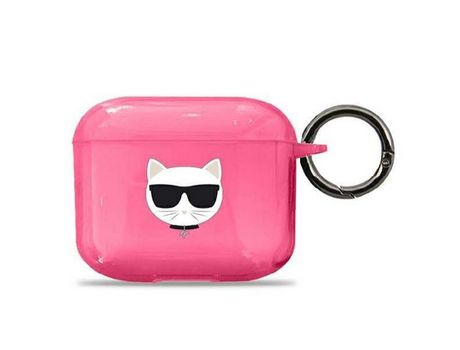 Funda Airpods 3 KARL LAGERFELD Original leve Rosa