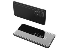 Funda Flip Clear View para Samsung Galaxy A73 Negro