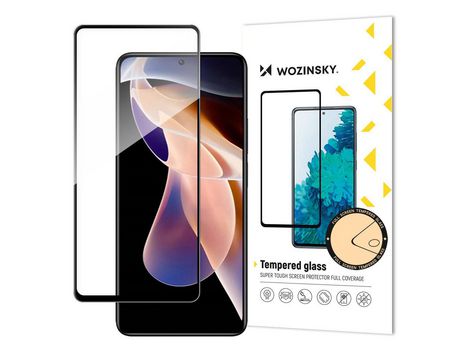 Película Xiaomi Redmi Note 11 Pro y Note 11 Pro Plus WOZINSKY Cristal Full Cover Negro