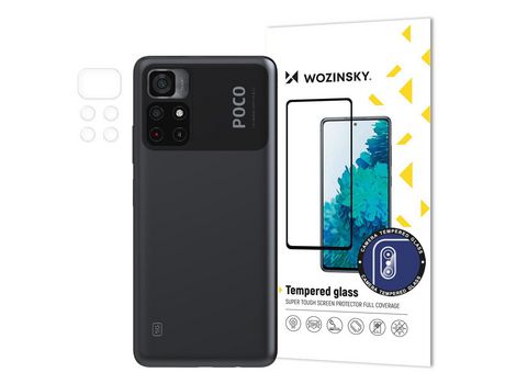Película Cámara Xiaomi Poco M4 Pro 5G WOZINSKY Cristal Full Cover Transparente