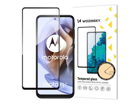 Película Cristal Templado para para Motorola Moto G41 / G31 Negro