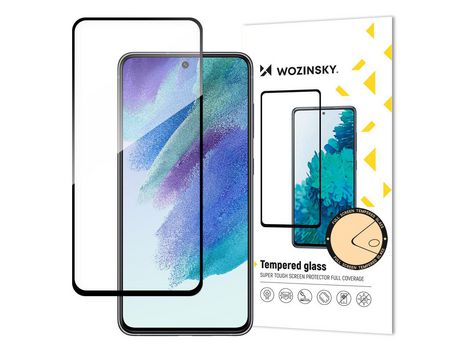 Película Cristal Templado para para Samsung Galaxy S21 Fe Negro