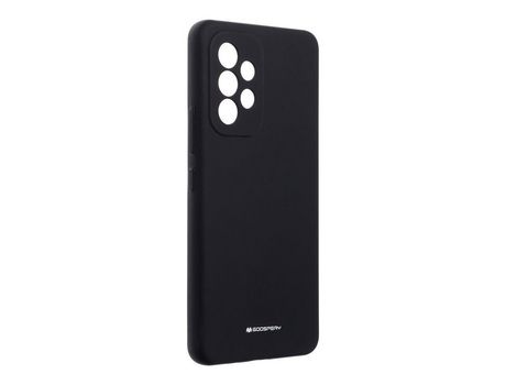 Funda de Silicona MERCURY para Samsung A53 Negro