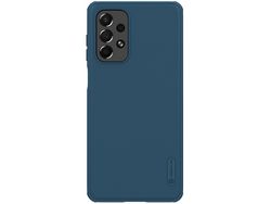 Funda Durable NILLKIN Super Frosted Shield Pro para Samsung Galaxy A73 Azul