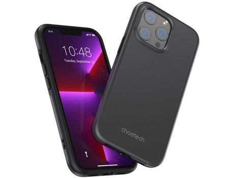 Funda para iPhone 13 Pro CHOETECH Rígida Negro