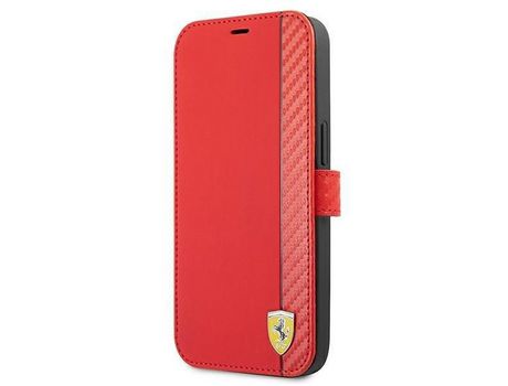 Funda para iPhone 13 Pro Max FERRARI Original Soft Rojo