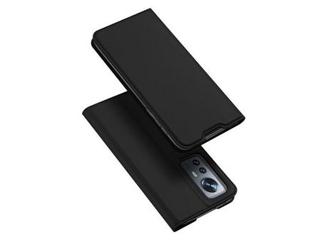 Funda para Xiaomi 12 y 12X DUX DUCIS Piel Sintética Negro