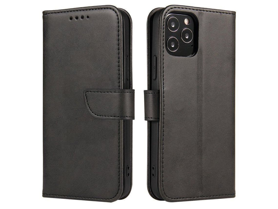 Funda Magnética Elegante con Aba y Función de Soporte Oneplus Nord N200 5G Negro