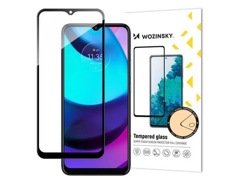 Película Motorola Moto E20 WOZINSKY Cristal Full Cover Negro