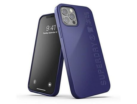 Funda para iPhone 12 y 12 Pro SUPERDRY Silicona Blanco