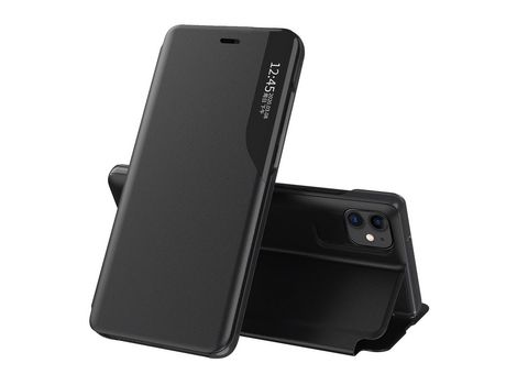 Funda para iPhone 13 Pro HURTEL Piel Sintética Negro