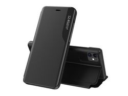Funda para iPhone 13 Pro HURTEL Piel Sintética Negro