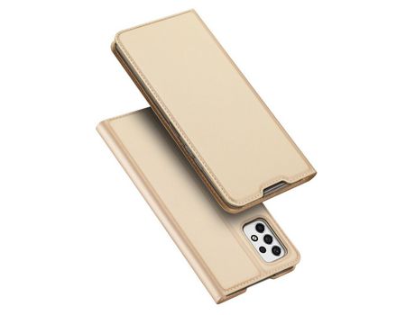 Funda para Samsung Galaxy A53 5G DUX DUCIS Piel Sintética Dorado