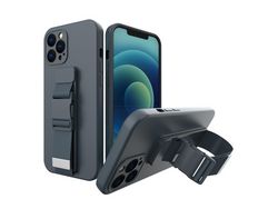Funda de Cordón para Samsung Galaxy S21 Fe Azul Marino