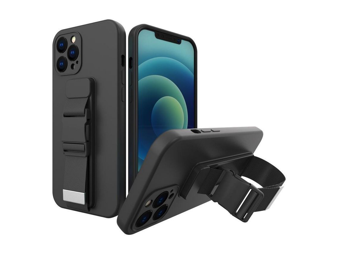 Funda de Cordón para Samsung Galaxy A13 5G Negro