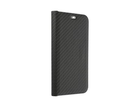 Funda para Xiaomi Redmi Note 11 Pro y 11 Pro 5G FORCELL Libro Efecto Carbono Negro