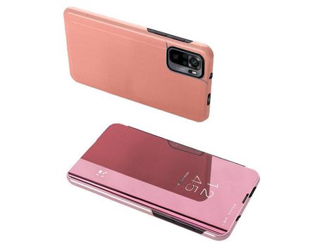Funda para Xiaomi Poco M4 Pro 5G HURTEL Clear View Rosa