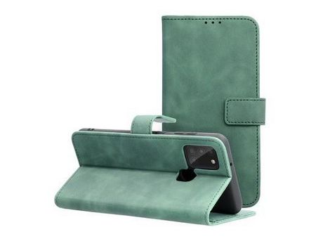 Funda para Samsung Galaxy A21S FORCELL Libro Soft Verde