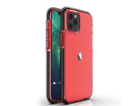 Funda para iPhone 13 Pro HURTEL Silicona slot Negro