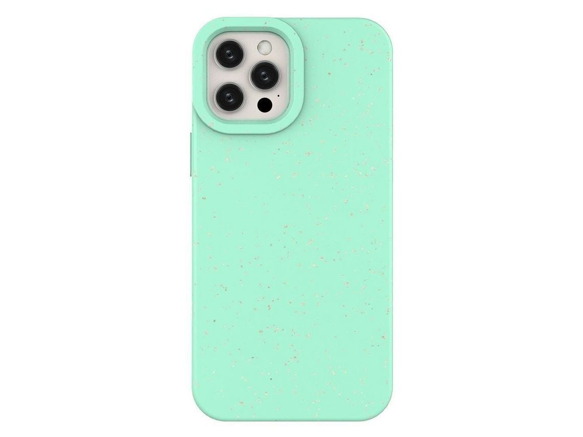 Funda para iPhone 12 Pro HURTEL Silicona Soft verde