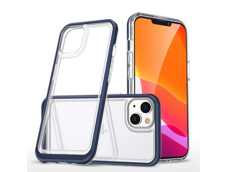 Funda para iPhone 13 Mini HURTEL Acrílico Azul