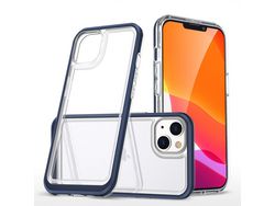 Funda para iPhone 13 Mini HURTEL Acrílico Azul
