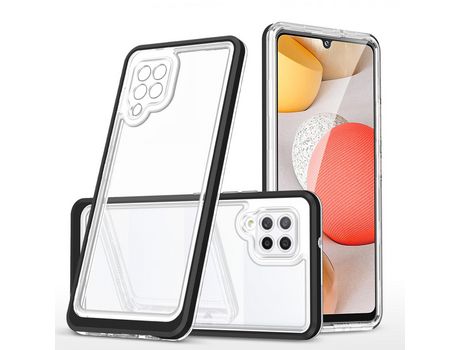 Funda para Samsung Galaxy A42 5G HURTEL Acrílico Negro