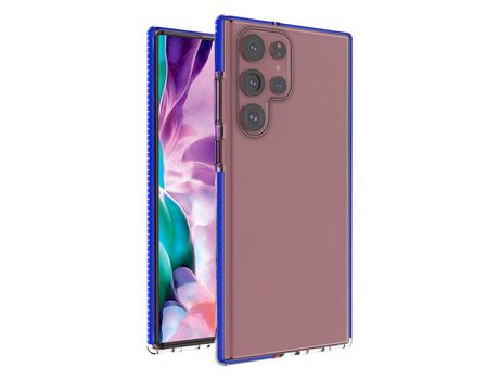 Funda para Samsung Galaxy S22 Ultra HURTEL Gel Azul