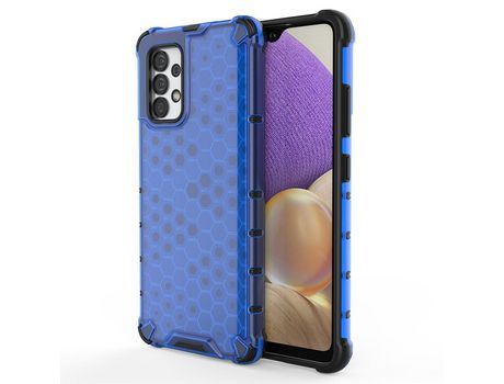 Funda para Samsung Galaxy A03S HURTEL Rígida Azul