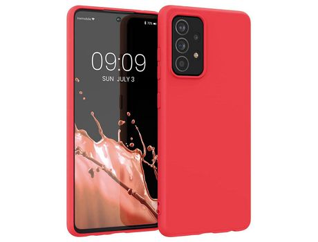 Funda para Samsung Galaxy A22 4G HURTEL Silicona slot Rojo