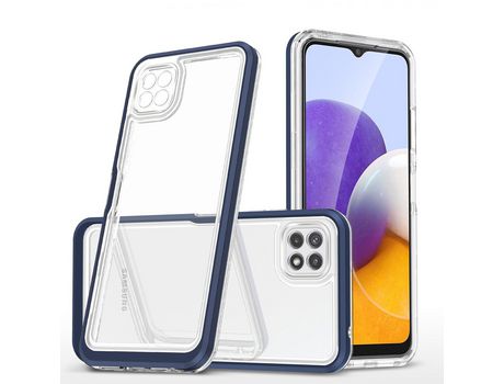 Funda para Samsung Galaxy A22 5G HURTEL Acrílico Azul