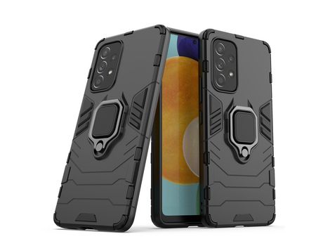 Funda para Samsung Galaxy A53 5G HURTEL Rígida Soft Negro