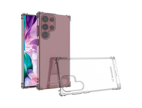 Funda para Samsung Galaxy S22 Ultra HURTEL Rígida Transparente